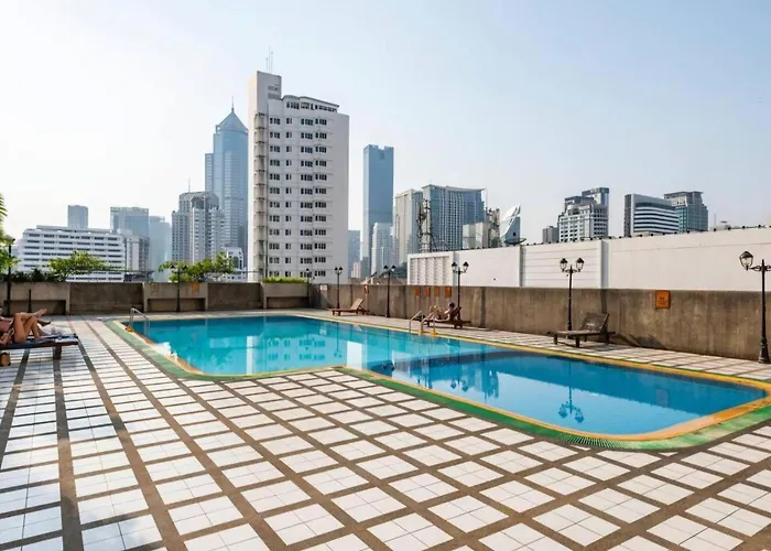 Selfcheckin Omni Tower Sukhumvit4 Nana Asoke Bts Mrt Hispeed Wifi Pool&gym *
